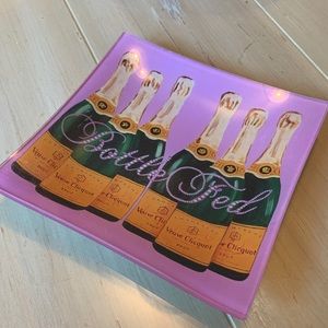 Ashley Longshore Bottle Fed Decoupage Tray 6x6